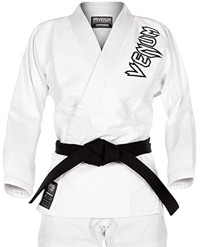 Venum Contender BJJ Gi Kimono, Unisex Adulto, Blanco, A3