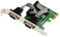 KALEA-INFORMATIQUE Scheda controller PCI Express PCIe a 2 porte seriali RS232 con chipset ASIX con supporti LOW e HIGH PROFILE