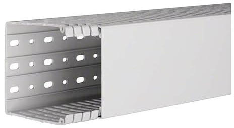 Verdrahtungska.HA7 hfr 100x100,lichtgrau HAGER HA7100100
