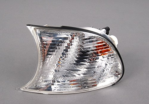 BMW Genuine Front Left Passenger Side White Turn Indicator Fits E46 63137165857
