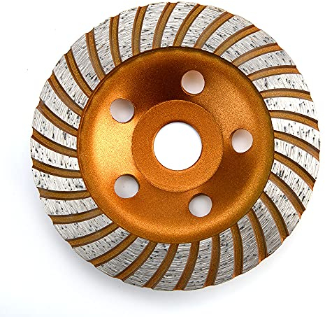Diamant meule Assiette Disques abrasifs Ø 125 mm 22,23 mm trous à dents 7 mm Turbo
