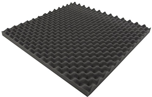 Noppenschaumstoff 1m² - 4 Stk. ca. 49x49x2 cm Akustik Schaumstoff Akustikschaumstoff