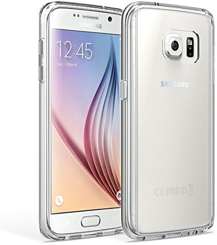 REY Transparent Silikonhülle TPU für Samsung Galaxy S7, Handyhülle Premium Kratzfest TPU Durchsichtige Schutzhülle, Ultradünne 0,33 mm
