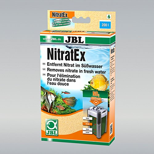 JBL - NitratEx Filtermasse für schnelle Nitrat-Entfernung + (170 g) binden 9000 mg Nitrat. (76,41 €/kg)