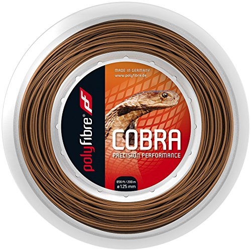Polyfibre Saitenrolle Cobra, Beige/Braun, 200 m, 0295000121400016