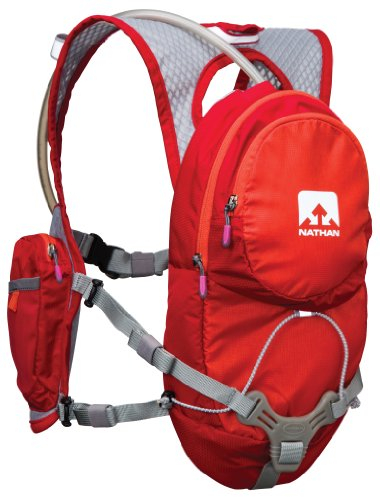 Nathan Damen Intensität Intensity Trinkweste, Einheitsgröße, Rot-Tango Red