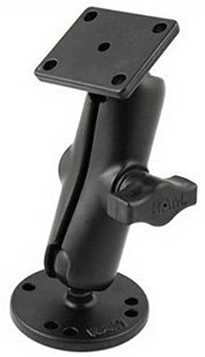 Ram Mounts UNPKD RAM MNT W/Round and AMPS Bases, RAM-B-139U (AMPS Bases)