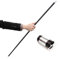 Black Plastic Appearing Cane with Video Tutorial - Stage Magic Trick by Magic Seed