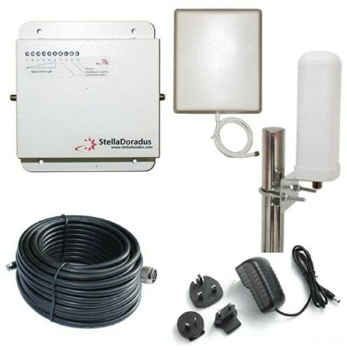 AMPLIFICATORE RIPETITORE STELLAHOME gsm 900mhz con antenna omnidirezionale