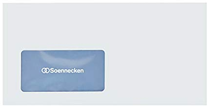Soennecken Briefhülle Premium 1313 DIN lang mF hk weiß 200 St./Pack.