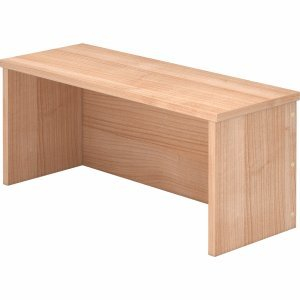 Thekenaufsatz für Schreibtisch 800x800mm Nussbaum