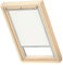 VELUX Original Roof Window Translucent Roller Blind for M08 / M38, White, with Grey Guide Rail