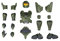 Kotobukiya Halo Art FX+ Zubehör-Set: Mark V für Master Chief