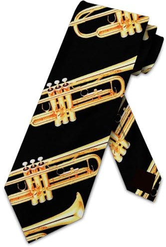 Three Rooker Trompeten-Krawatte für Herren
