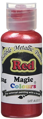 Magic Colours Edible Metallic Red