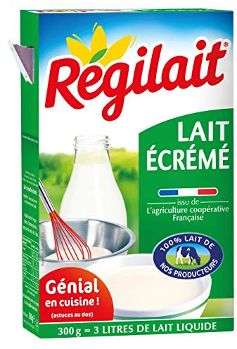 Regilait Lait en Poudre ecremé 300 g net - Lot de 6