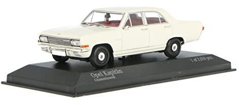 MINICHAMPS 400048000 - Opel Kapitän, Maßstab: 1:43, weiß