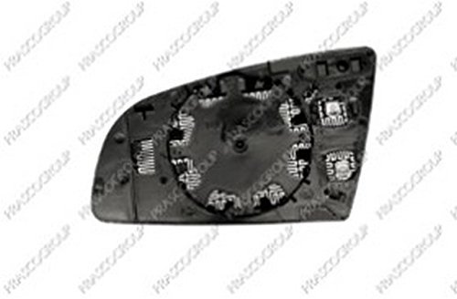 PRASCO Spiegelglas, Außenspiegel AD0207523 rechts, konvex | Kompatibel mit: AUDI A3, A4 B6, A4 B6 Avant, A4 B6 Cabriolet, A4 B7, A4 B7 Avant, A4 B7 Cabriolet, A6 Allroad C6, A6 C6