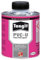 TANGIT Colle PVC U Eau Non Potable, colle pour tuyaux en PVC rigide, colle pour raccord de canalisations transportant des fluides gazeux ou liquides-Boite avec pinceau applicateur 250 gr