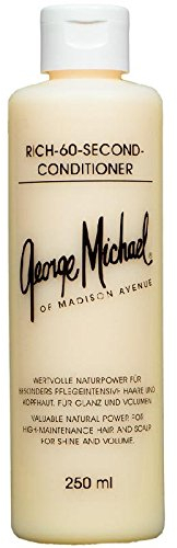 George Michael Rich-60-Second-Conditioner 250 ml Pflegekur für besonders pflegeintensive Haare, bringt Glanz & Volumen