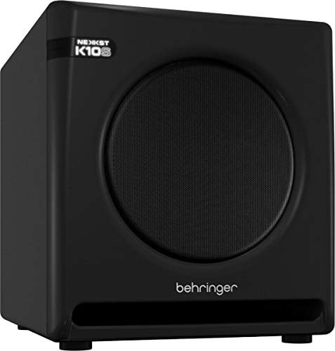Behringer NEKKST K10S Audiophile 10 Studio Subwoofer with High Excursion Woofer,Black