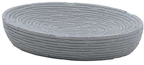 Gedy GM110800300 Seifenschale, Grau, 9,6 x 14 x 2,8