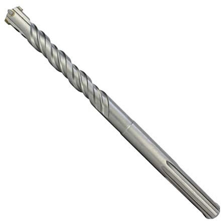 Weischer® - SDS Max Bohrer 26 x 600mm | vierschneidiger & langlebiger Steinbohrer | Betonbohrer mit Doppelwendel | Bohrhammer kompatibel | robuste Bohrspitze für Beton, Naturstein & Mauerwerk