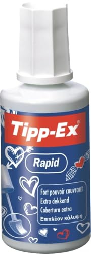 Tipp-Ex 10 x Korrekturflüssigkeit Rapid weiß 25ml