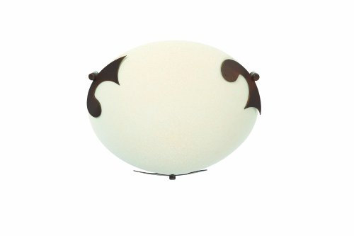 Massive SIENNA Deckenleuchte Deckenstrahler Glas Deckenlampe Kupfer 1 x 23 W