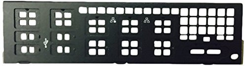 Supermicro MCP-260-00085-0B Notebookfach Shield I/O - Fächer für Computer (I/O, Metall, schwarz, X10SDV-F/TLN4F, 1 Stück)