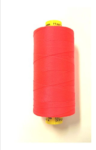 Knorr Prandell GÜTERMANN Mara 50 Jeans-Stepp-Faden 500m Rolle neon-orange 3722