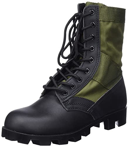 Mil-Tec Men's Us 'Panama' Hiking Boots, Green Olive, 8 UK