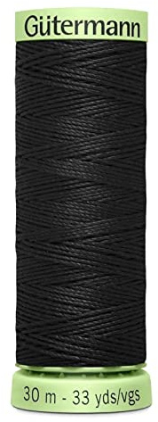Gutermann Top Stitch 30M BLK