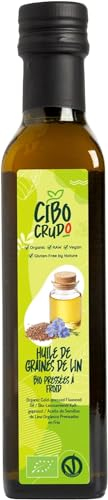 Leinöl Bio Kaltgepresst und Rein - 250ml. Leinsamenöl Bio Reich an Ungesättigte Omega 3 Fettsäuren Antioxidantien und Kalzium. Organic Flaxseed Oil.