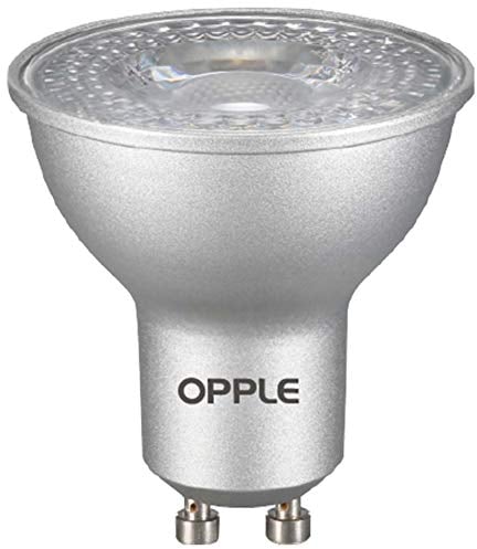 OPPLE Lighting EcoMax LED-Lampe, 7,5 W, GU10, A+, 565 lm, 15.000 h, Warmweiß