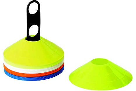 Kit de 40 coupelles, Coloris jaunes, orange, blanches et bleues , avec support