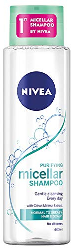 NIVEA Shampoo Micellar Reinigung Normal Für die Pflege Der Haare 400 ml