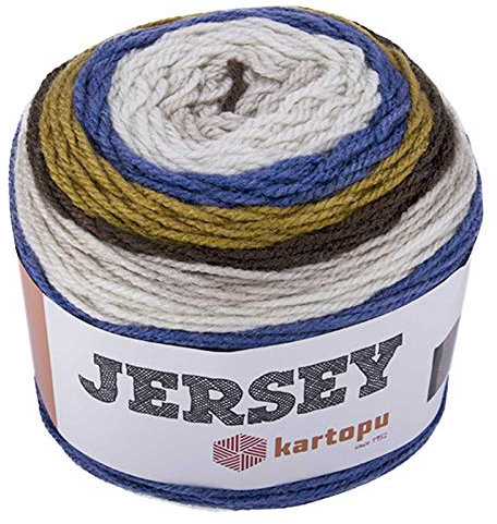 200g Farbverlaufsgarn Bobbel Kartopu Jersey Strickgarn Wolle Häkelgarn
