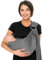 CUBY Sommer Einstellbar Schultertrage für Babys mit Rostfreier Doppel Ring, Baby Tragetuch mit Atmungsaktiv Masche, Babytragetuch Ring Sling Perfekt für Neugeborene und Kinder Unter
