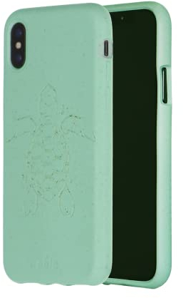 Pela - Hülle für das iPhone 11 Pro - 100% kompostierbar - Biologisch abbaubar - Aus Pflanzen hergestellt - Abfallfrei (Ocean Turtle)
