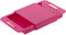 Bricozone Tagliere Antibatterico da Lavello Tagliere Multifunzione con Colino Integrato Dotato di Maniglie per Essere più Pratico E Facile da Trasportare 36 x 23 x 4 cm (Fuxia)