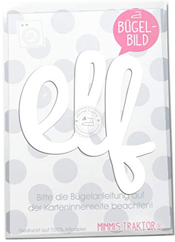 Bügelbild Geburtstag! Schriftzug Flockfolie Aufbügler Applikationen Bügelsticker für Stoffe Textilien Kinder zum Aufbügeln Flicken, Farbe:weiss, Zahl:11