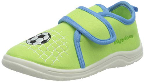 Playshoes Unisex Kinder Hausschuhe, Fußball, 22/23 EU