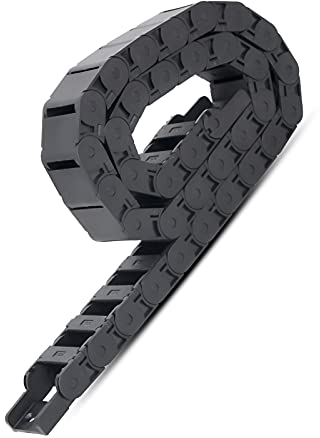 Qooltek Kabelschleppkette, 15 mm x 30 mm (Innengröße), 1 Meter, Abnehmbar Länge,Staubdicht,Schutz des Kabels,für 3D Drucker und CNC Maschinen.
