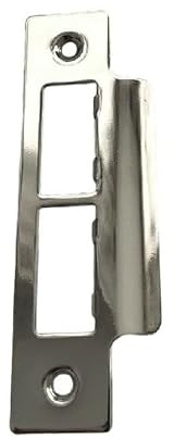 Double Strike Plates Stainless Steel Polished Chrome or Satin Chrome (Polished Stainless Steel)