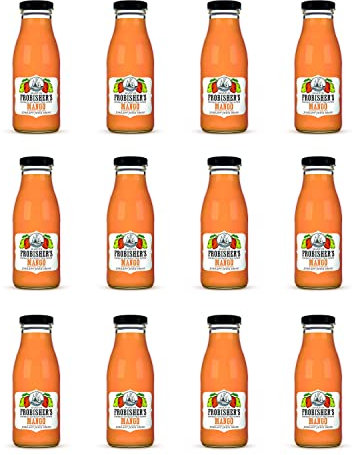 Frobishers Mango Juice - 250ml Glass Bottle (Pack of 12)