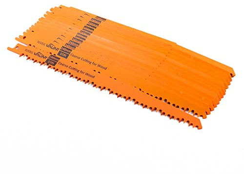 Vaunt Reciprocating Saw Blades For Wood - Pack of 15 (S1531L)