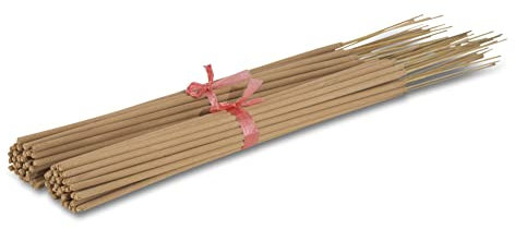 Jumbo-Duftstäbchen, 48,3 cm, 60 Stück, 2 Bündel, 100 % natürliche Joss- und Bambus-Punk-Rohlinge, fügen Sie beliebige Aroma Depot Duftöle hinzu, um Ihre eigenen duftenden Räucherstäbchen herzustellen