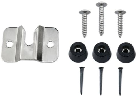 Meuey Lyot Dartscheiben-Montagehalterung, tragbare Dartscheibe, Wandhalterung, Dartscheiben-Zubehör mit Pads und Schrauben, Dart-Halter, 1 Set