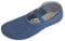 Lappade Gummisohle Trampolinschuhe, Gymnastikschuhe, Schläppchen, Turnschläppchen Jeansblau Art. 289G Gr. 40